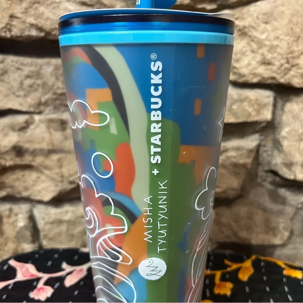 STARBUCKS Limited Edition 2025 Misha Tyutyunik City Life Cold Cup Tumbler NWT